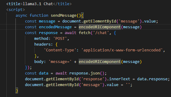 Python으로 llama 3.1 UI 만들기 07