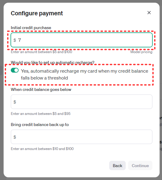OpenAI API 비용 결제 방법 05